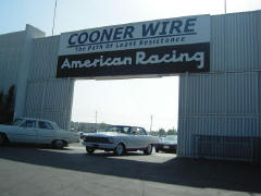 Stephan pulling into the staging area