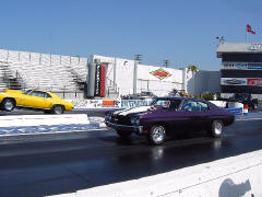 Brandy jerks the wheels and throws down an ass whoopin'