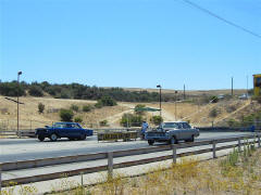 Boynton's Blue Chevy II gets scared and redlights!